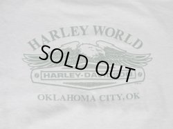 画像3: HARLEYDAVIDSON LIVE THE LEGEND OFFICIAL VTG SWEATSHIRTS MARBLED GRAY×GREEN 