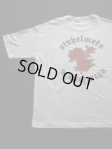 SIXHELMETS ROSE POCKET T-SHIRT WHITE