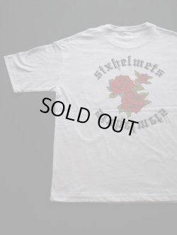 画像1: SIXHELMETS ROSE POCKET T-SHIRT WHITE