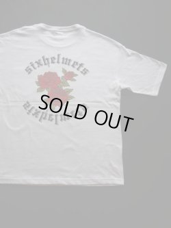 画像2: SIXHELMETS ROSE POCKET T-SHIRT WHITE