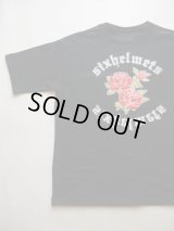 SIXHELMETS ROSE POCKET T-SHIRT BLACK
