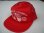 画像1: 80s I HAVE A SPLIT PERSONALITY VTG TRUCKER MESH CAP RED (1)