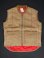 画像1: MONTGOMERY WARD VTG DUCK VEST LIGHT BROWN M (1)