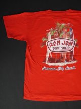 RONJON SURF SHOP VTG T-SHIRT RED XL