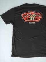 RONJON SURF SHOP VTG T-SHIRT BROWN XL