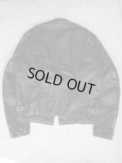 画像12: 70s BROOKS LEATHER VTG SINGLE RIDER'S JACKET BLACK L