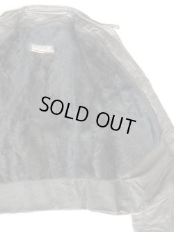 画像9: 70s BROOKS LEATHER VTG SINGLE RIDER'S JACKET BLACK L