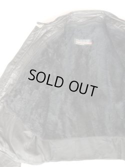 画像8: 70s BROOKS LEATHER VTG SINGLE RIDER'S JACKET BLACK L