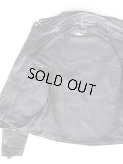 画像9: 70s BROOKS LEATHER VTG DOUBLE RIDER'S JACKET BLACK M