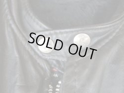 画像4: 70s BROOKS LEATHER VTG SINGLE RIDER'S JACKET BLACK L