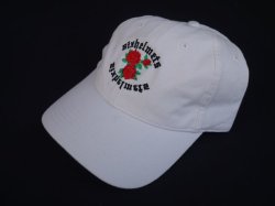 画像1: SIXHELMETS ROSE COTTON CAP WHITE