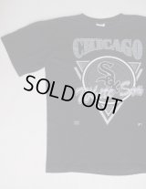 90s CHICAGO WHITE SOX VTG OFFICIAL T-SHIRT BLACK M