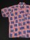 画像1: 70s K MART 1776-1845 STAR&STRIPES VTG PATTERNED ALL OVER SHIRT L (1)