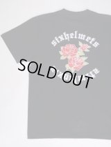 SIXHELMETS ROSE POCKET T-SHIRT BLACK