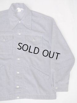 画像2: CHAMPION SPARK PLUG OFFICIAL VTG DENIM SHIRT