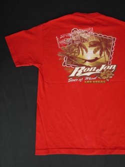 画像1: RONJON SURF SHOP VTG T-SHIRT RED L