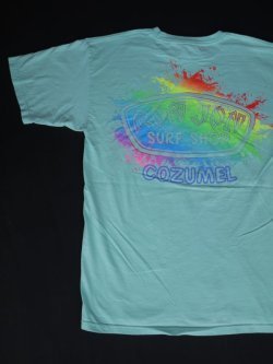 画像1: RONJON SURF SHOP VTG T-SHIRT MINT GREEN M