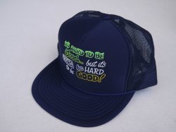 画像1: 80s CONTEMPORARY ADVERTISEMENT FUNNY TRUCKER SNAP BACK CAP NAVY (4)