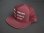 画像1: 80s CONTEMPORARY ADVERTISEMENT FUNNY TRUCKER SNAP BACK CAP BURGUNDY (3) (1)