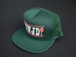 画像1: 80s CONTEMPORARY ADVERTISEMENT FUNNY TRUCKER SNAP BACK CAP GREEN