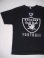 画像1: RAIDERS SILVER&BLACK FOOTBALL VTG T-SHIRT BLACK L (1)