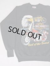 1988 HARLEY DAVIDSON OFFICIAL BEST OF THE BREED VTG SWEATSHIRT BLACK L