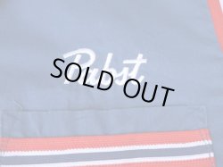 画像7: HILTON 1957 PABST BLUE RIBBON BOWLING LEAGUE VTG BOWLING SHIRT NAVY XL