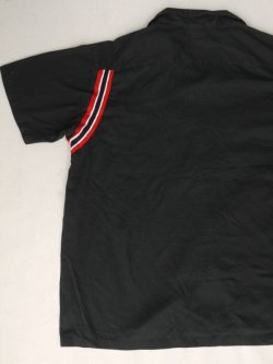画像5: HILTON NEWCASTLE BROWN ALE VTG BOWLING SHIRT BLACK L