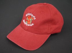 画像1: SIXHELMETS ROSE COTTON CAP DARK RED