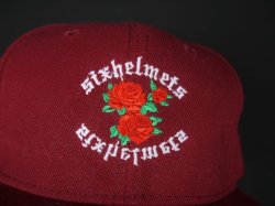 画像3: SIXHELMETS ROSE TRUCKER CAP WINE RED