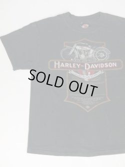 画像1: 1995 HARLEY DAVIDSON JAMESTOWN CALIFORNIA OFFICIAL VTG T-SHIRT BLACK L  