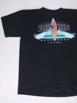 画像1: RONJON SURF SHOP VTG T-SHIRT BLACK L