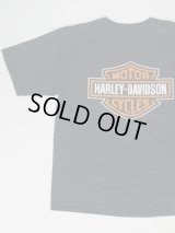 HARLEY DAVIDSON I GOT MY HOG AT... AN ARBOR,MICH. VTG T-SHIRT BLACK XL