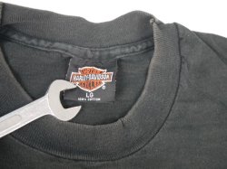 画像5: HARLEY DAVIDSON OF LIMA,OHIO VTG T-SHIRT BLACK L