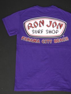 画像1: RONJON SURF SHOP VTG T-SHIRT PURPLE S