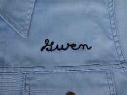 画像9: 70s MONTGOMERY WARD RAINBOW TRUCKERS TORRANCE CALIFORNIA VTG JACKET LIGHT BLUE L