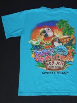 画像1: RONJON SURF SHOP VTG T-SHIRT LIGHT BLUE M