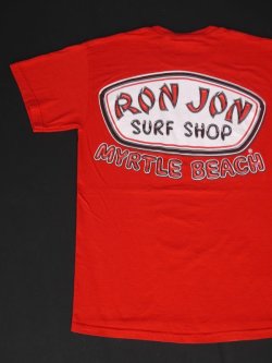 画像1: RONJON SURF SHOP VTG T-SHIRT RED S