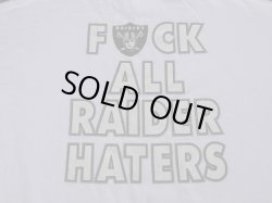 画像3: RAIDERS FUCK ALL RAIDER HATERS VTG T-SHIRT WHITE L