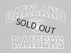 画像3: NFL OAKLAND RAIDERS OFFICIAL T-SHIRT CHARCOAL GRAY M