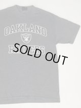 NFL OAKLAND RAIDERS OFFICIAL T-SHIRT CHARCOAL GRAY M