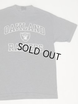 画像1: NFL OAKLAND RAIDERS OFFICIAL T-SHIRT CHARCOAL GRAY M