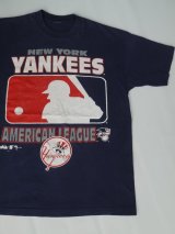 1996 NEW YORK YANKEES AMERICAN LEAGUE OFFICIAL VTG T-SHIRT NAVY XL