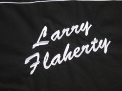 画像7: CRUISIN USA LARRY HAHERTY BOWLING SHIRT BLACK×RED XL