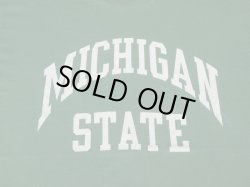 画像3: MICHIGAN STATE VTG T-SHIRT MADE IN USA MOSS GREEN L