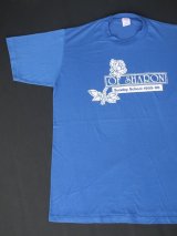 ROSE OF SHARON SUNDAY SCHOOL 1985-86 VTG T-SHIRT MADE IN USA BLUE L