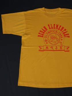 画像1: 1996 REDAN ELEMENTARY OLYMPICS VTG T-SHIRT YELLOW L