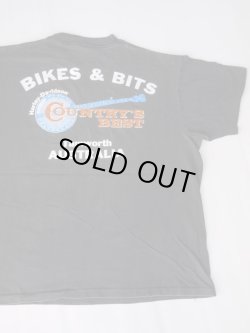画像8: HARLEY DAVIDSON BIKES&BITS COUNTRY'S BEST OFFICIAL VTG T-SHIRT BLACK L