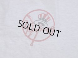 画像6: 1996 MLB NEW YORK YANKEES LOGO VTG T-SHIRT MADE IN USA MARBLED GRAY XL