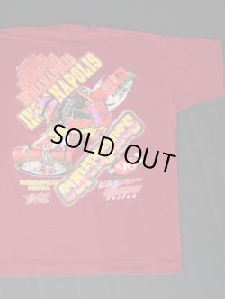 画像1: 1996 AMA SUPERCROSS SERIES INDIANAPOLIS SUPERCROSS VTG T-SHIRT MADE IN USA WINE RED XL